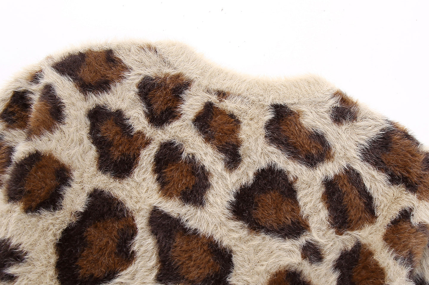 Women's Coat Long Sleeve Sweaters & Cardigans Vacation Leopard