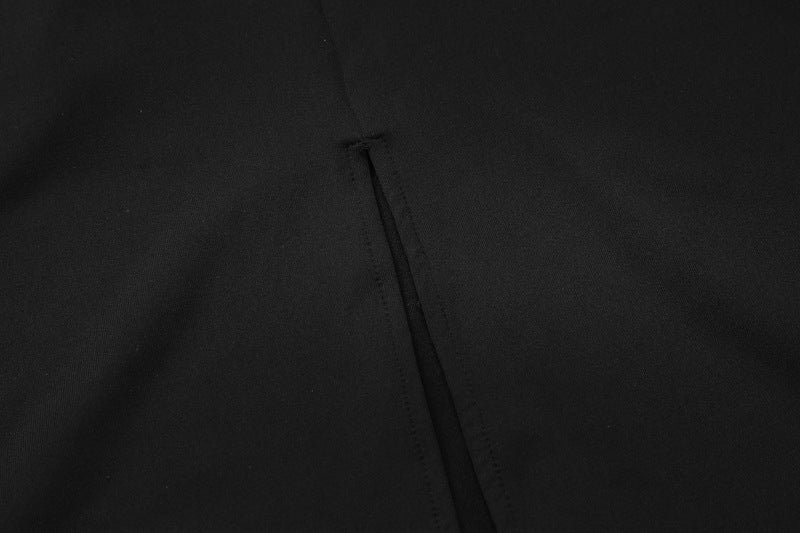 Women's Slit Dress Elegant Sexy V Neck Strap Backless Sleeveless Color Block Midi Dress Holiday Cocktail Party