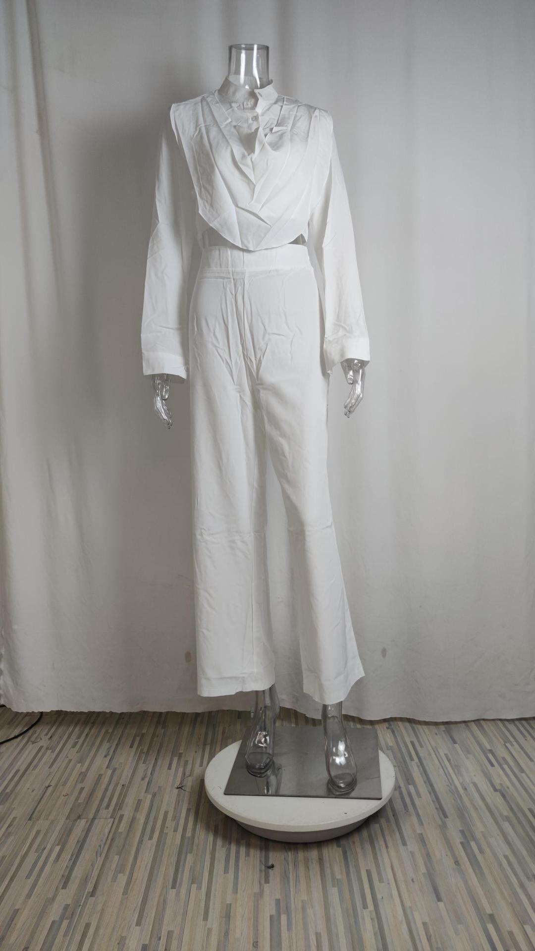 Holiday Women's Vacation Simple Style Solid Color Polyester Pants Sets Pants Sets