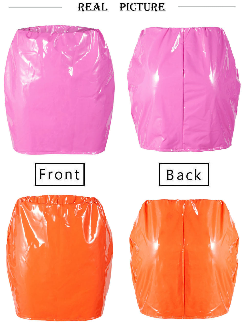 summer spring autumn retro solid color pu spandex polyester maxi long dress skirts