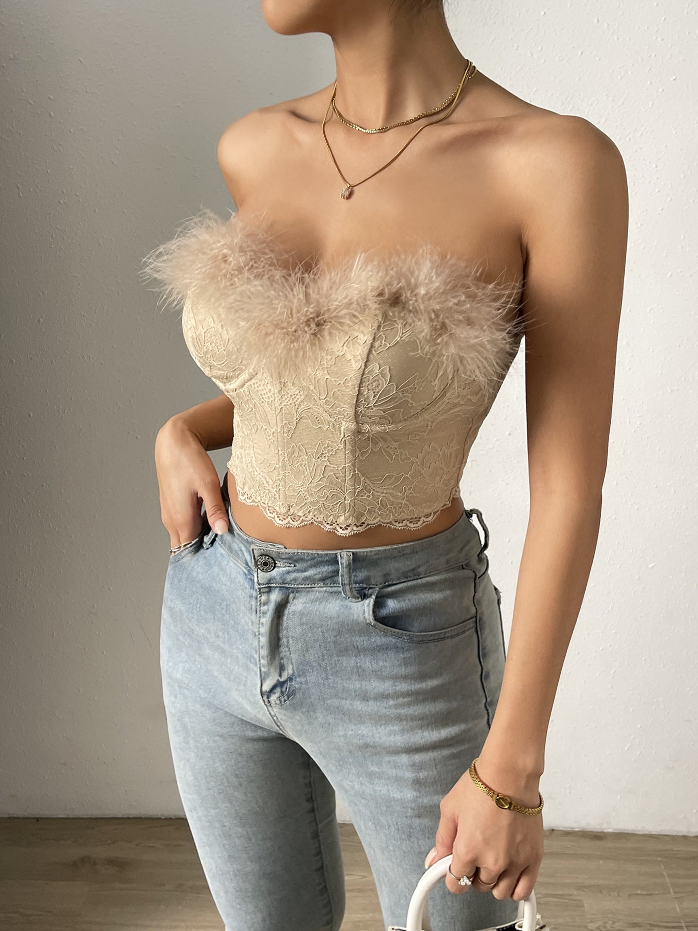 Women's Tank Tops Feather Elegant Sexy Flower