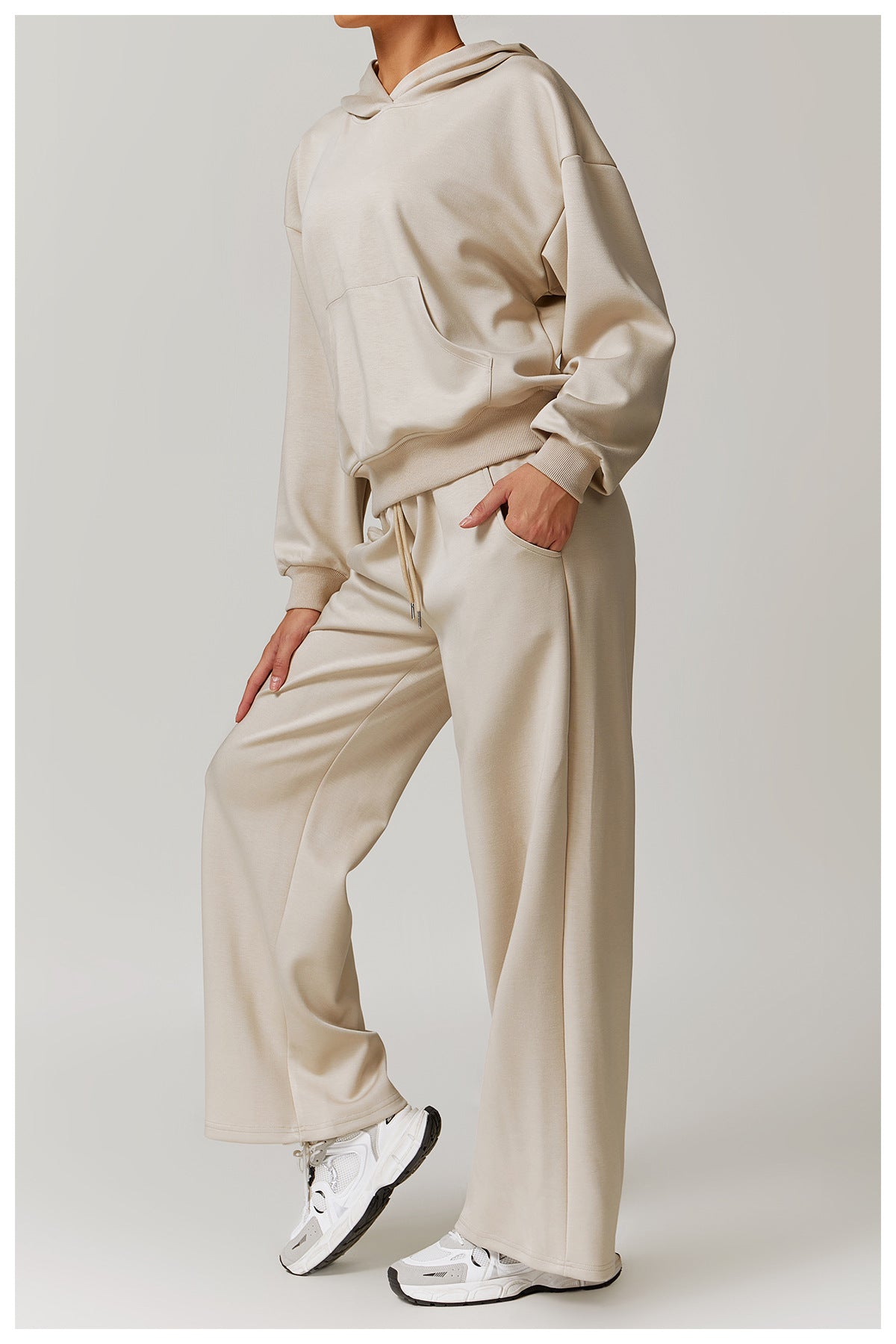 Women's Casual Solid Color Cotton Active Bottoms Casual Pants