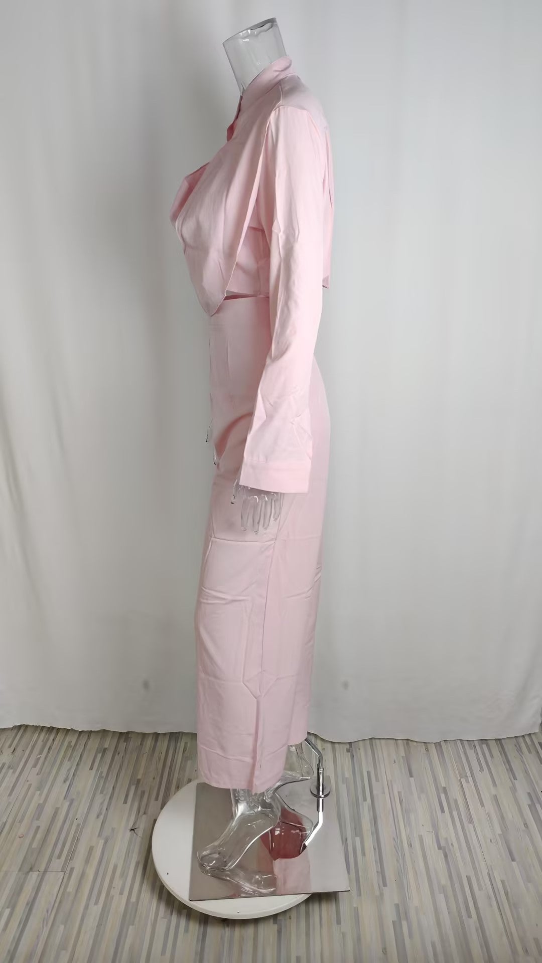 Holiday Women's Vacation Simple Style Solid Color Polyester Pants Sets Pants Sets