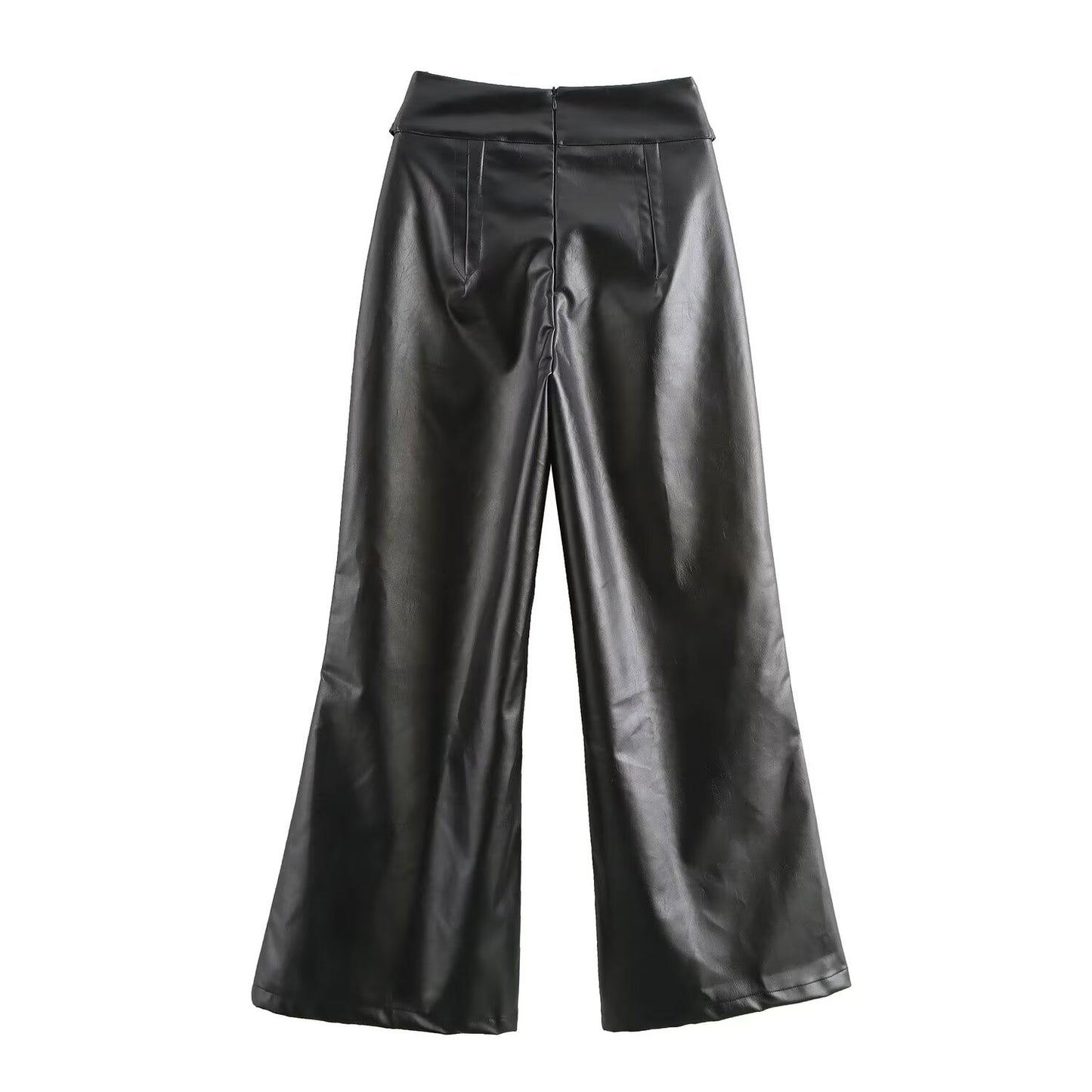 Women's Holiday Streetwear Solid Color Flared Pants Casual Pants