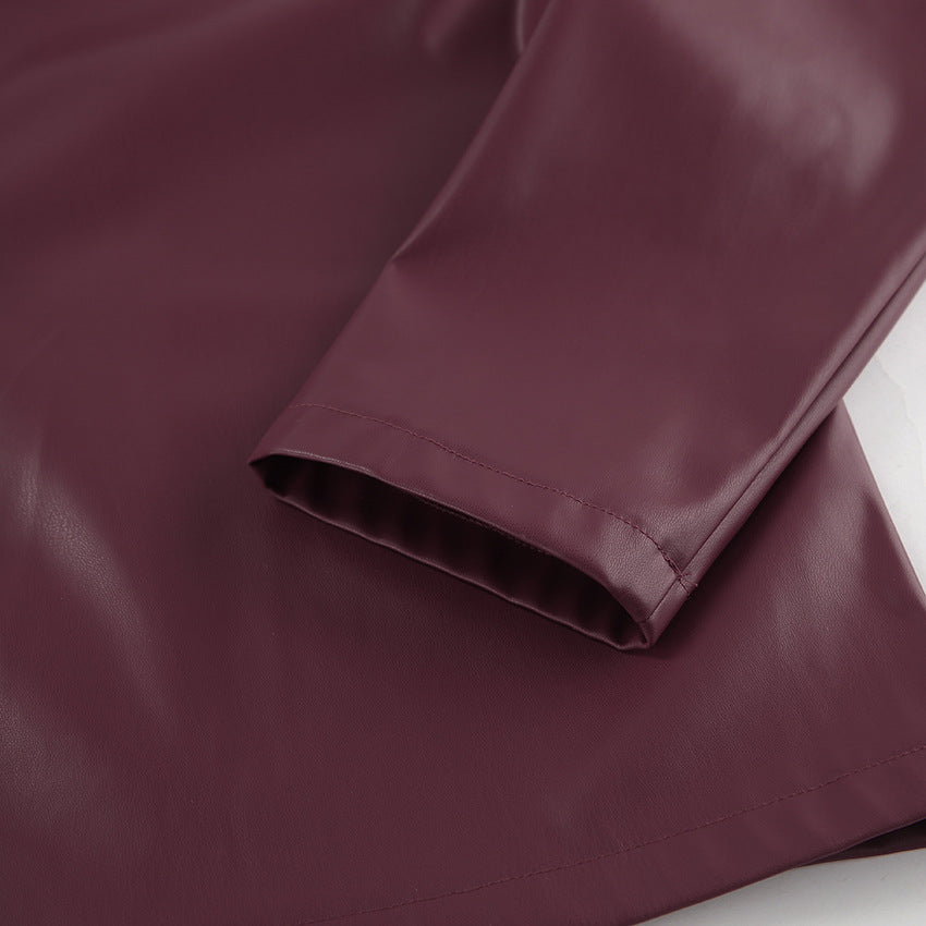 Women's Casual Solid Color Single Breasted Coat