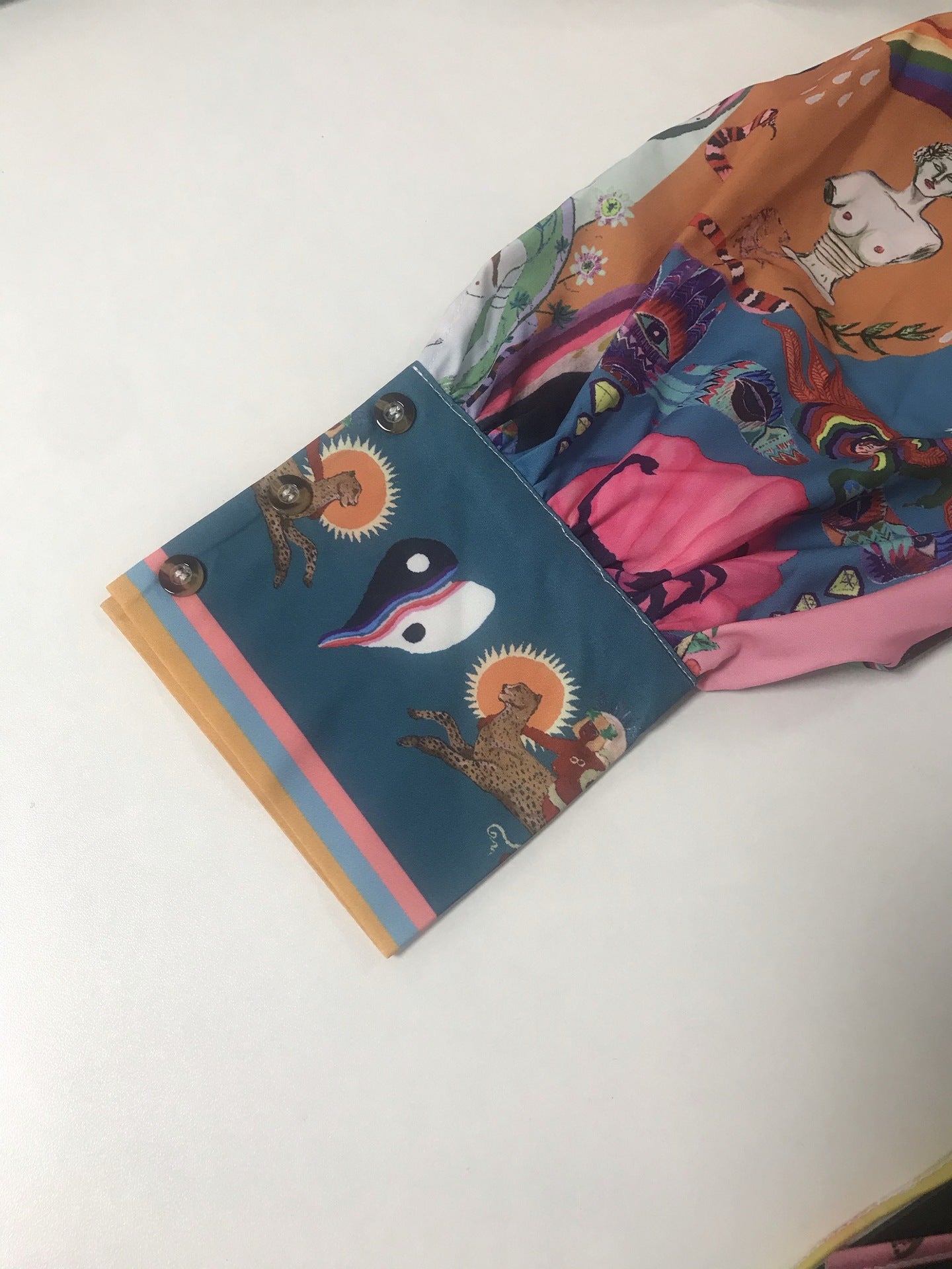 Women's Regular Dress Vintage Style Vacation Standing Collar Printing Long Sleeve Printing Above Knee Casual Holiday