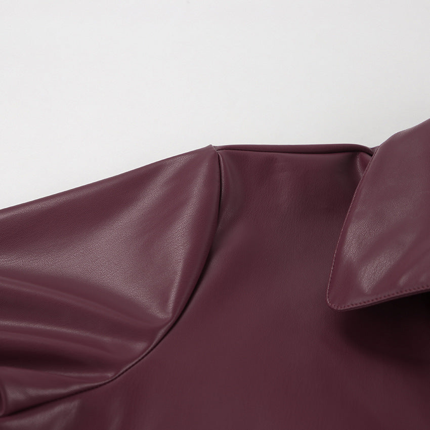 Women's Casual Solid Color Single Breasted Coat