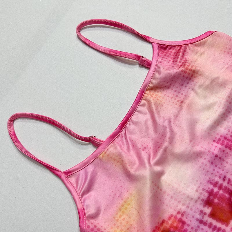 Women's Sheath Dress Elegant Strap Backless Sleeveless Colorful Maxi Long Dress Holiday