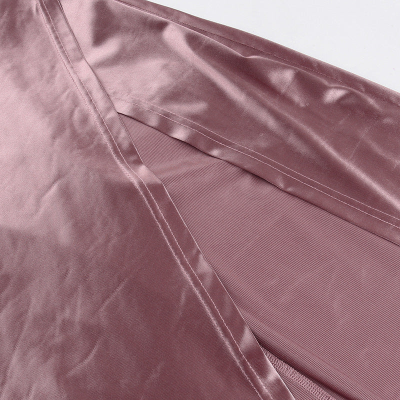 women's party dress elegant sexy standing collar sleeveless solid color maxi long dress banquet party