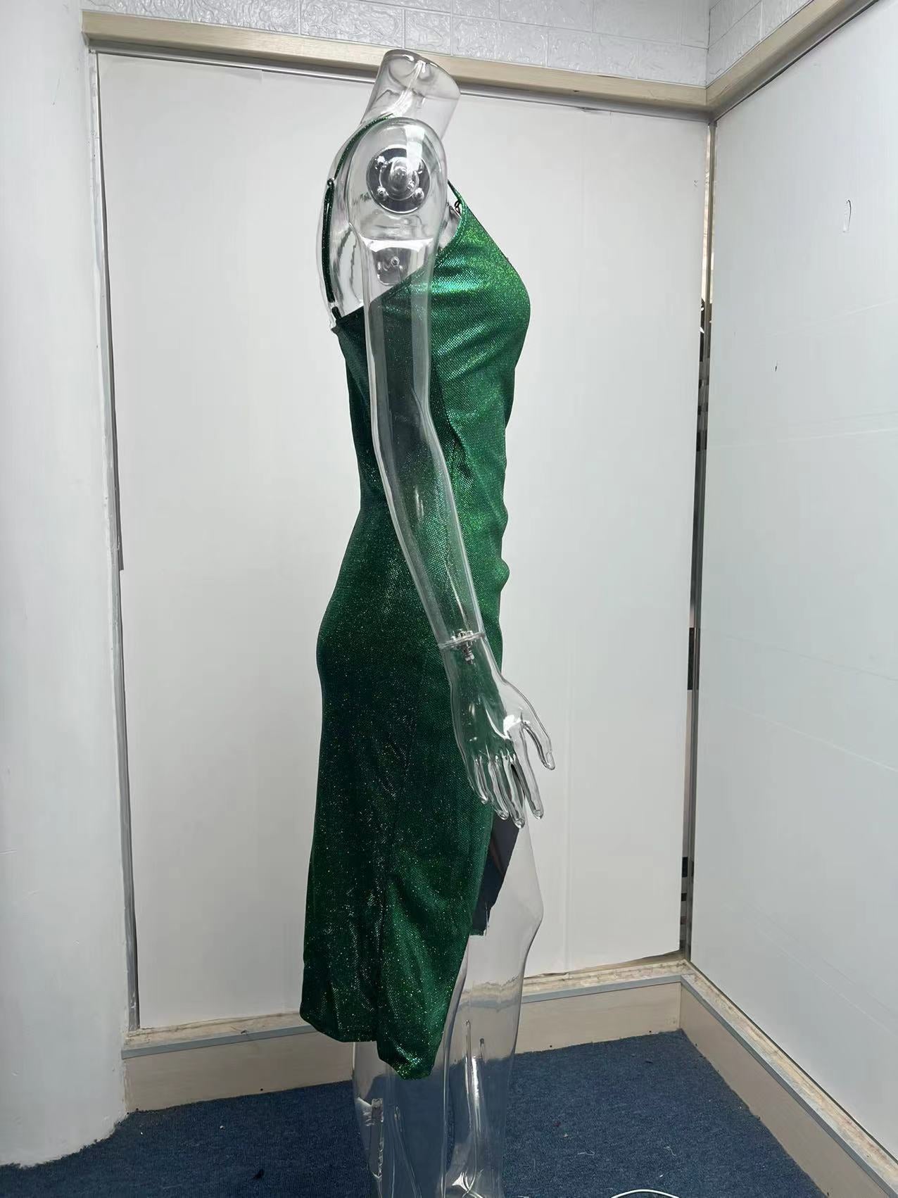 women's pencil skirt fashion v neck patchwork sleeveless solid color midi dress daily