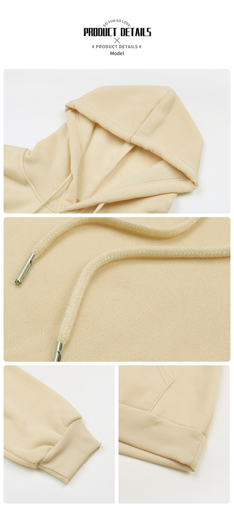 Hoodies & Sweatshirts Long Sleeve Casual Heart Shape