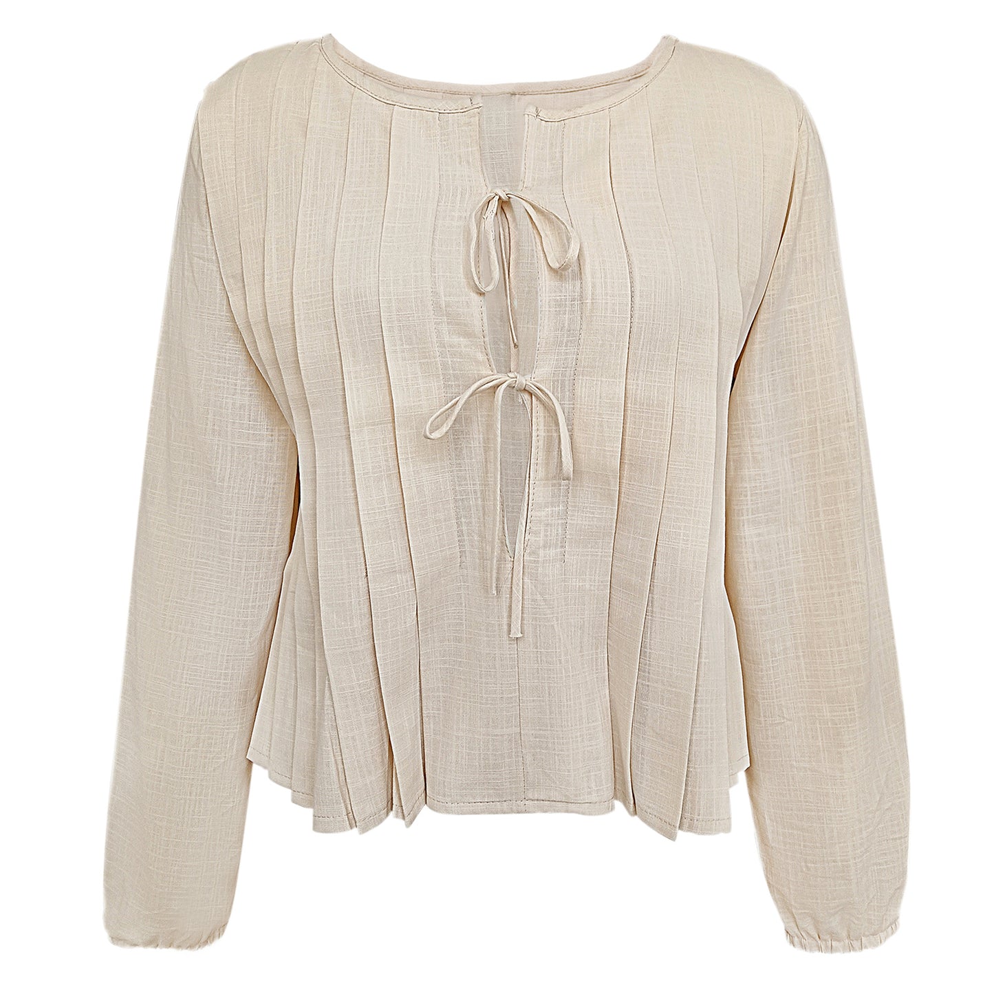 Women's Blouse Long Sleeve Blouses Casual Elegant Stripe Solid Color
