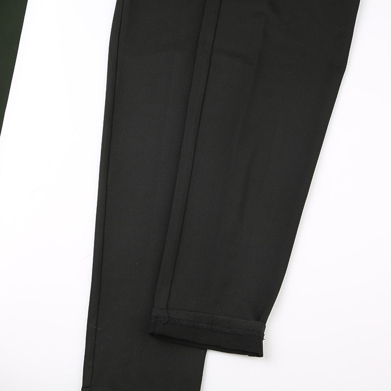 Women's Fitness Gym Yoga Simple Style Sports Solid Color Full Length Jumpsuits