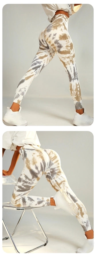 modern style simple style printing nylon active bottoms leggings
