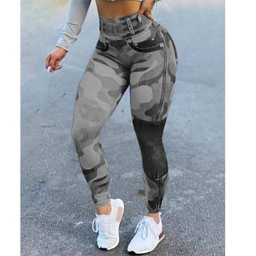 women's daily fashion printing ankle-length 3d print leggings
