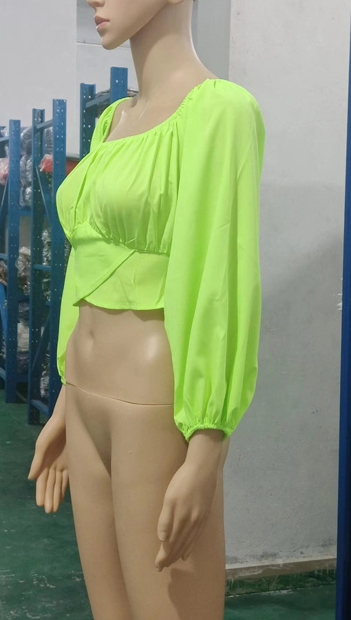 women's long sleeve blouses patchwork streetwear solid color