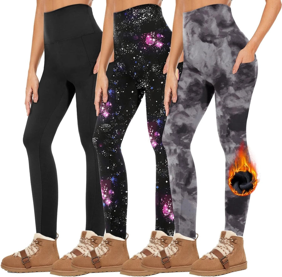 women's daily basic solid color ankle-length leggings