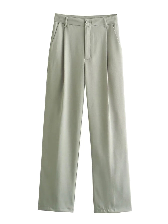 Holiday Daily Women's Streetwear Solid Color Polyester Pocket Pants Sets Pants Sets