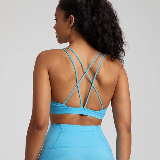 Simple Style Solid Color Nylon U Neck Active Tops Vest