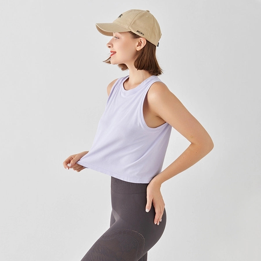 New Exercise Yoga Clothes Women's Quick-Drying Loose Top Versatile Casual Blouse Sweat-Absorbent Breathable T-shirt Thin Spring and Summer
