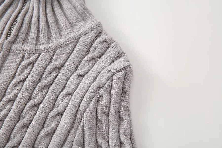 Women's Coat Long Sleeve Sweaters & Cardigans Elegant Stripe