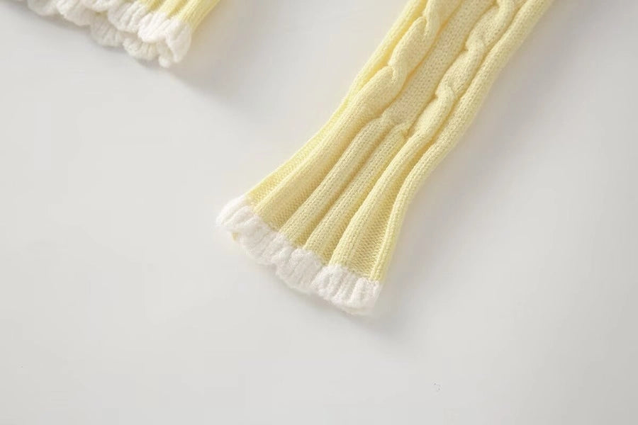 Women's Coat Long Sleeve Sweaters & Cardigans Elegant Stripe