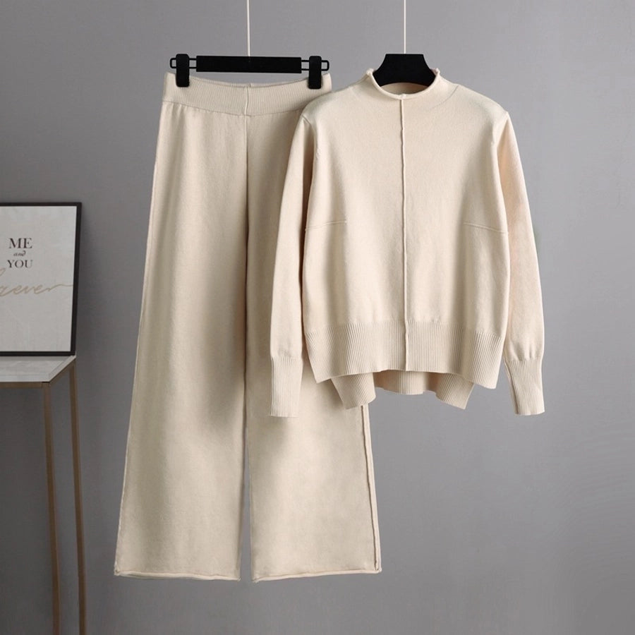 daily women's vacation solid color viscose pants sets pants sets