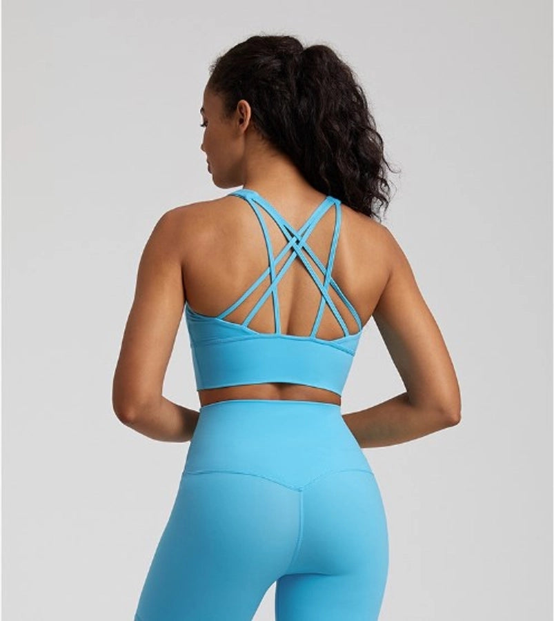 Simple Style Solid Color Nylon U Neck Active Tops Vest