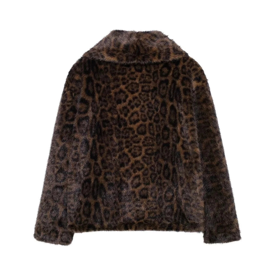 Women's Preppy Style Solid Color Pullovers Coat cotton clothes