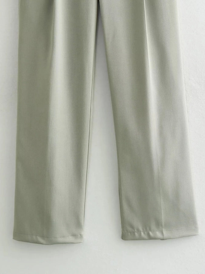 Holiday Daily Women's Streetwear Solid Color Polyester Pocket Pants Sets Pants Sets