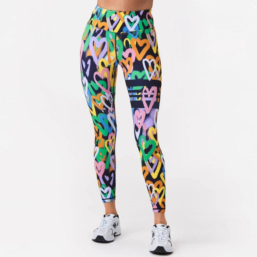 fitness printing chlorinated fiber polyester printing active bottoms jogger pants