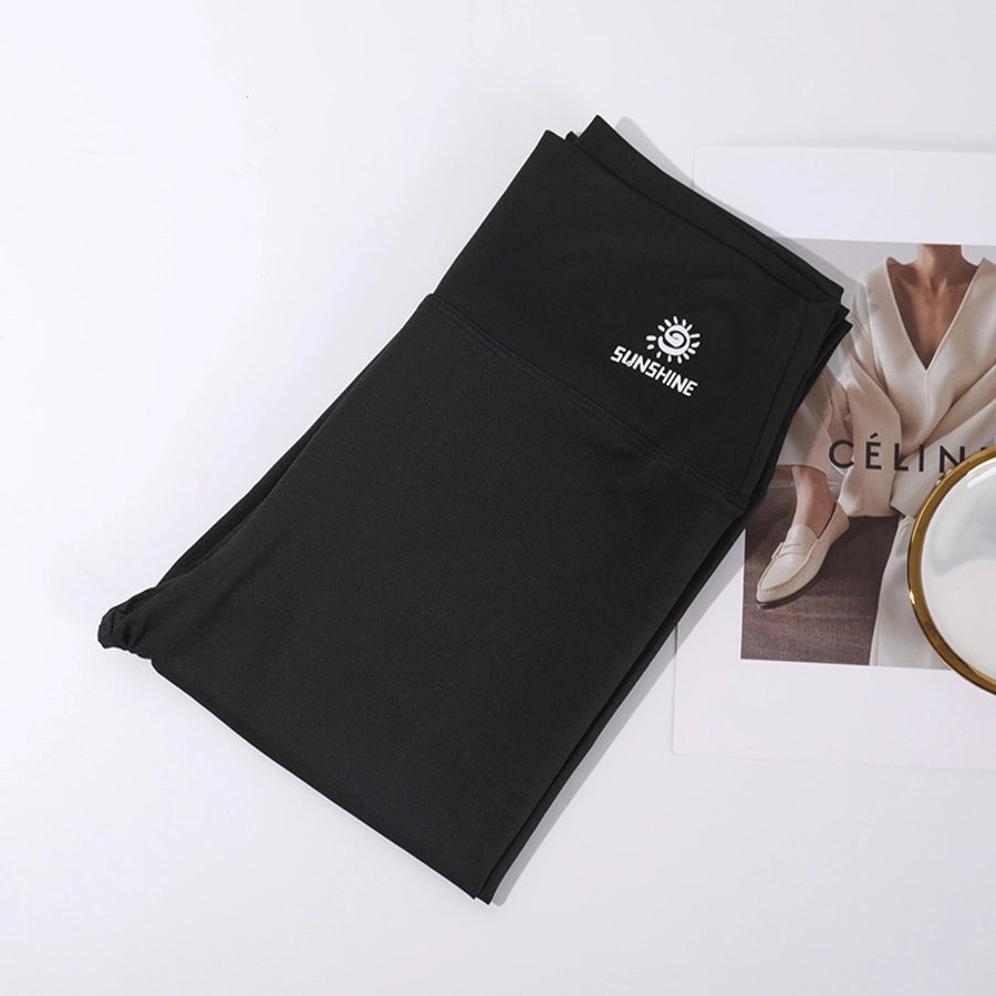 women's daily street simple style letter ankle-length shorts leggings