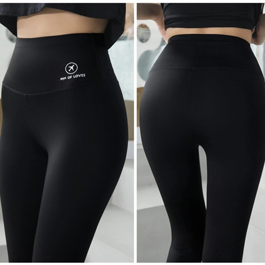 women's daily street simple style letter ankle-length shorts leggings