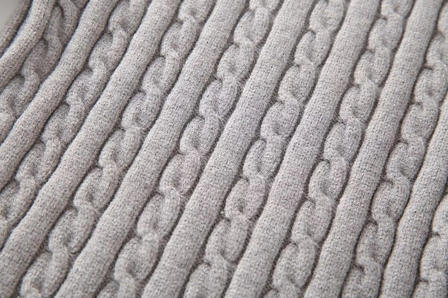 Women's Coat Long Sleeve Sweaters & Cardigans Elegant Stripe