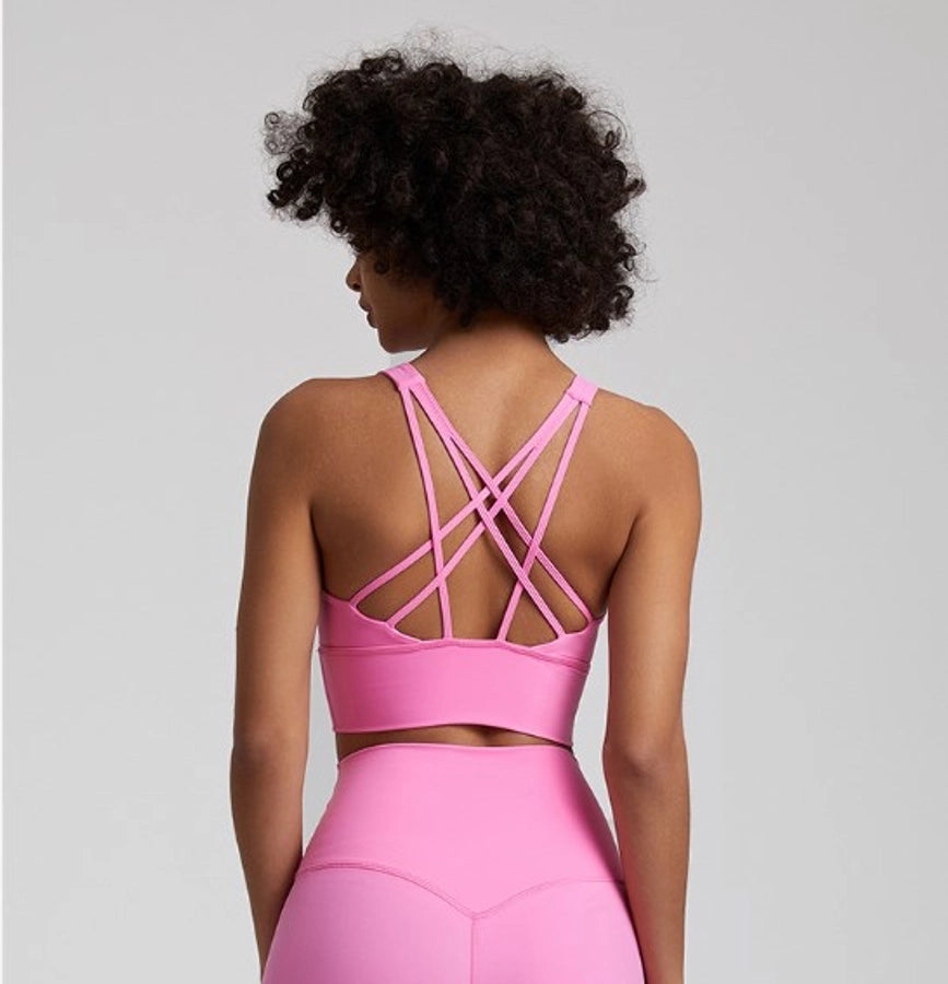 Simple Style Solid Color Nylon U Neck Active Tops Vest