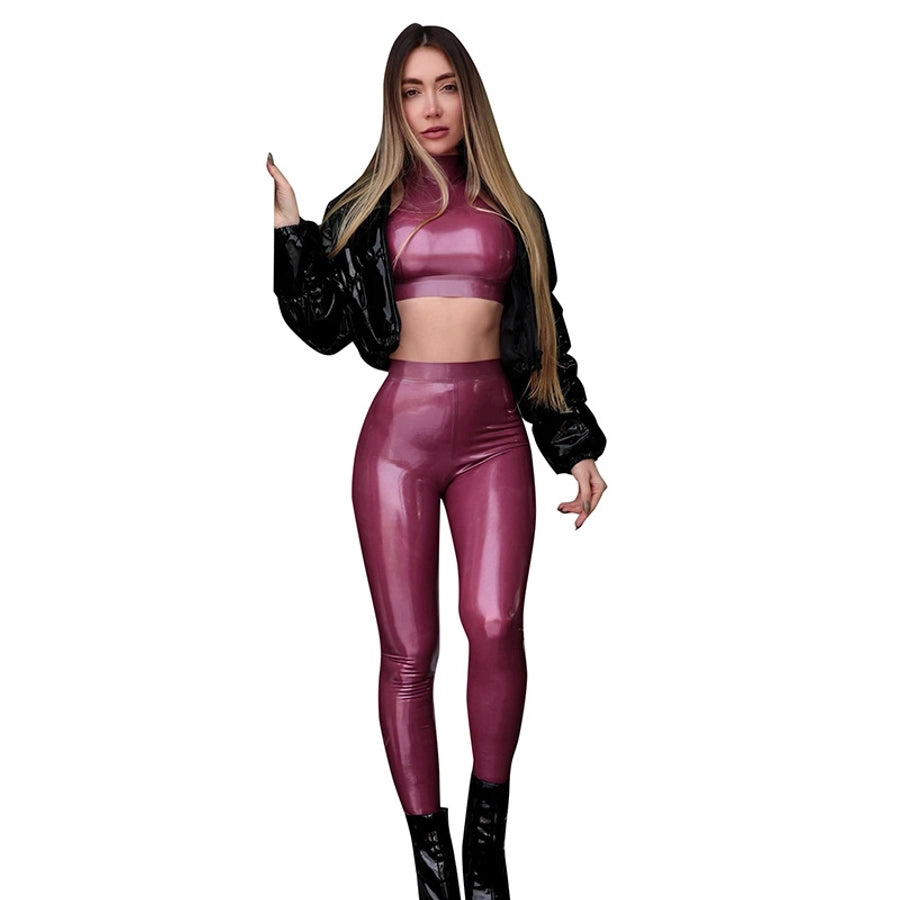 Women's Holiday Streetwear Solid Color Full Length Casual Pants