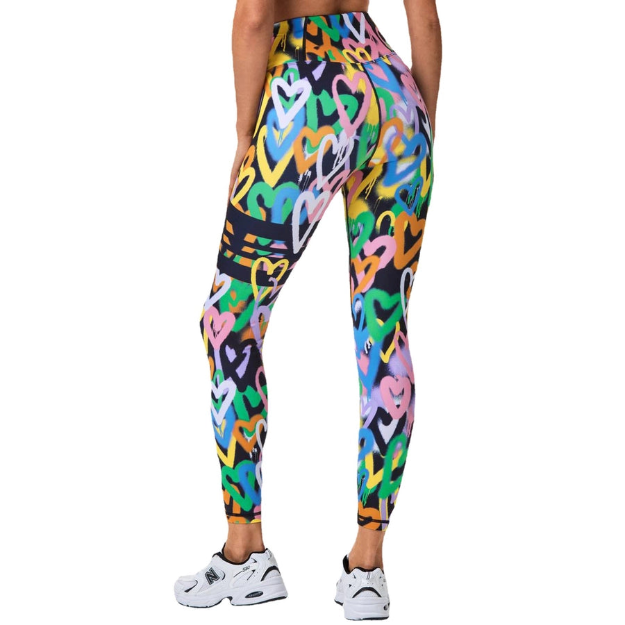 fitness printing chlorinated fiber polyester printing active bottoms jogger pants