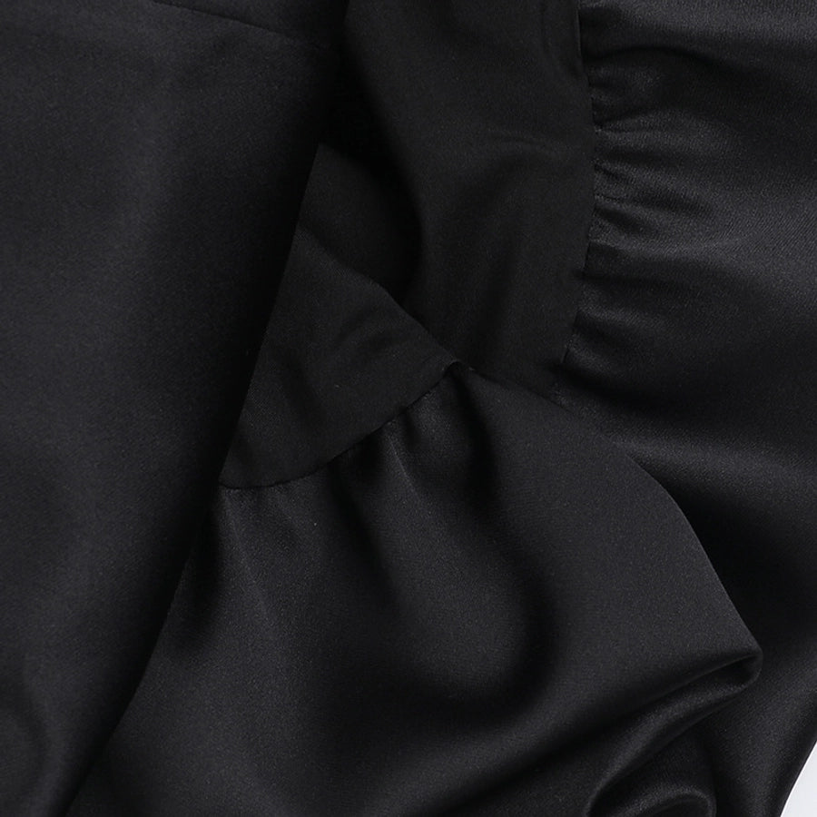 Women's Sheath Dress Elegant Sexy Strapless Backless Sleeveless Solid Color Short Mini Dress Wedding Cocktail Party