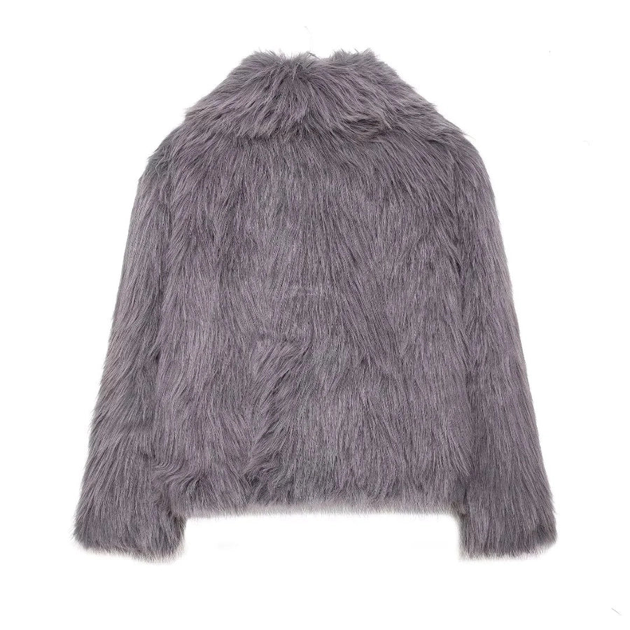 Women's Preppy Style Solid Color Pullovers Coat cotton clothes