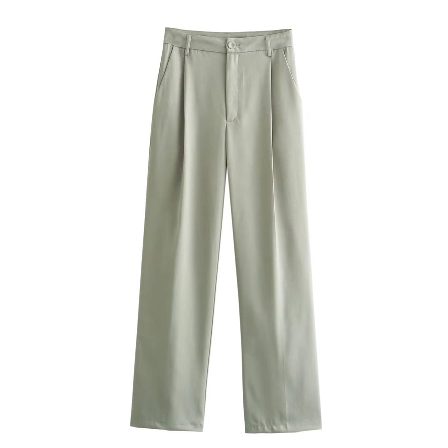 Holiday Daily Women's Streetwear Solid Color Polyester Pocket Pants Sets Pants Sets
