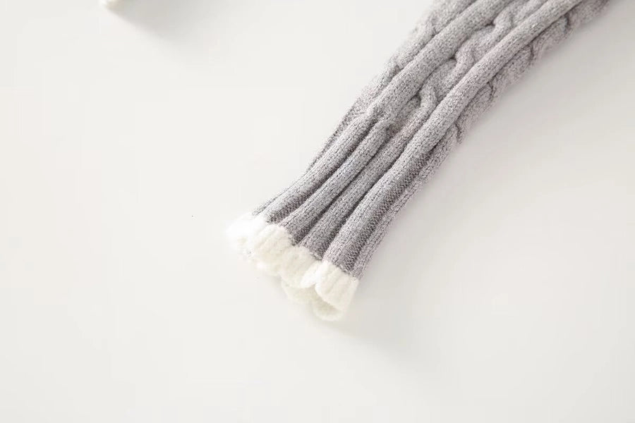 Women's Coat Long Sleeve Sweaters & Cardigans Elegant Stripe