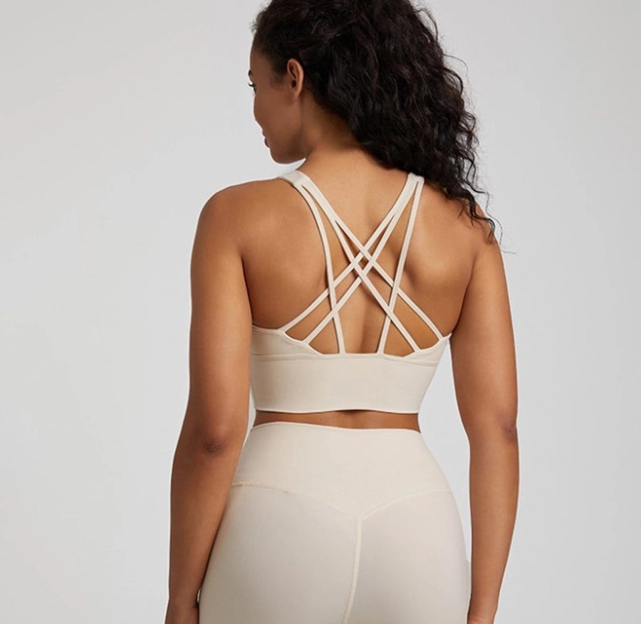 Simple Style Solid Color Nylon U Neck Active Tops Vest