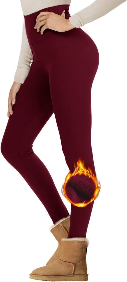 women's daily basic solid color ankle-length leggings