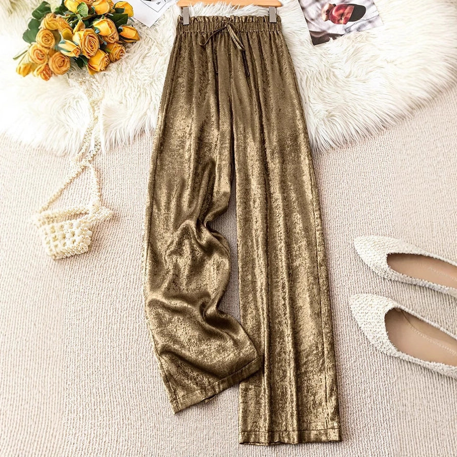 Women's Daily Casual Solid Color Full Length Casual Pants
