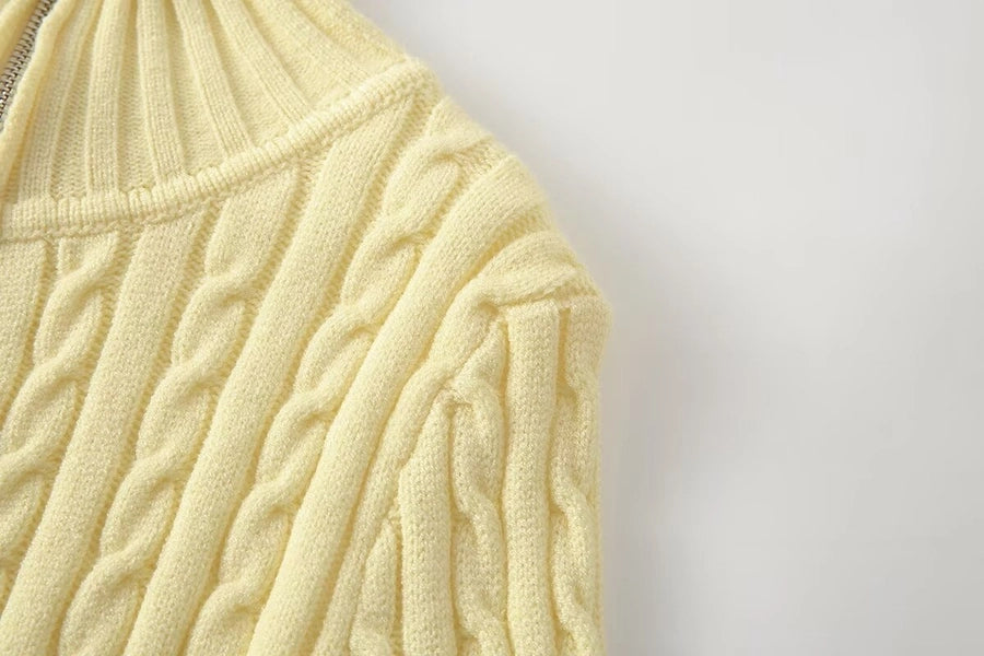 Women's Coat Long Sleeve Sweaters & Cardigans Elegant Stripe