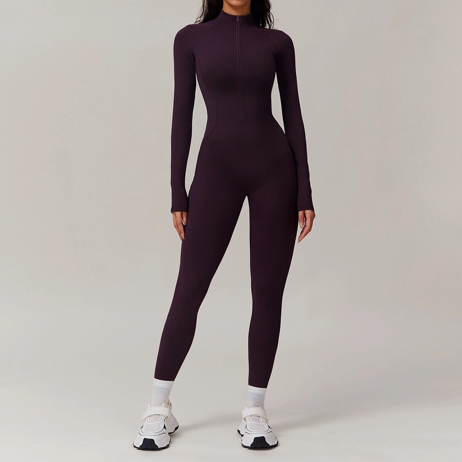 Vacation Simple Style Solid Color Polyester Round Neck Tracksuit T-shirt Skinny Pants