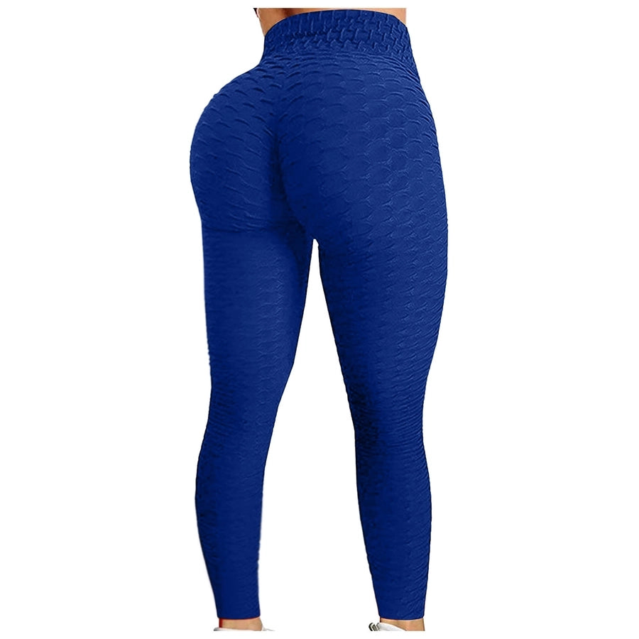 women's fashion solid color polyester active bottoms leggings