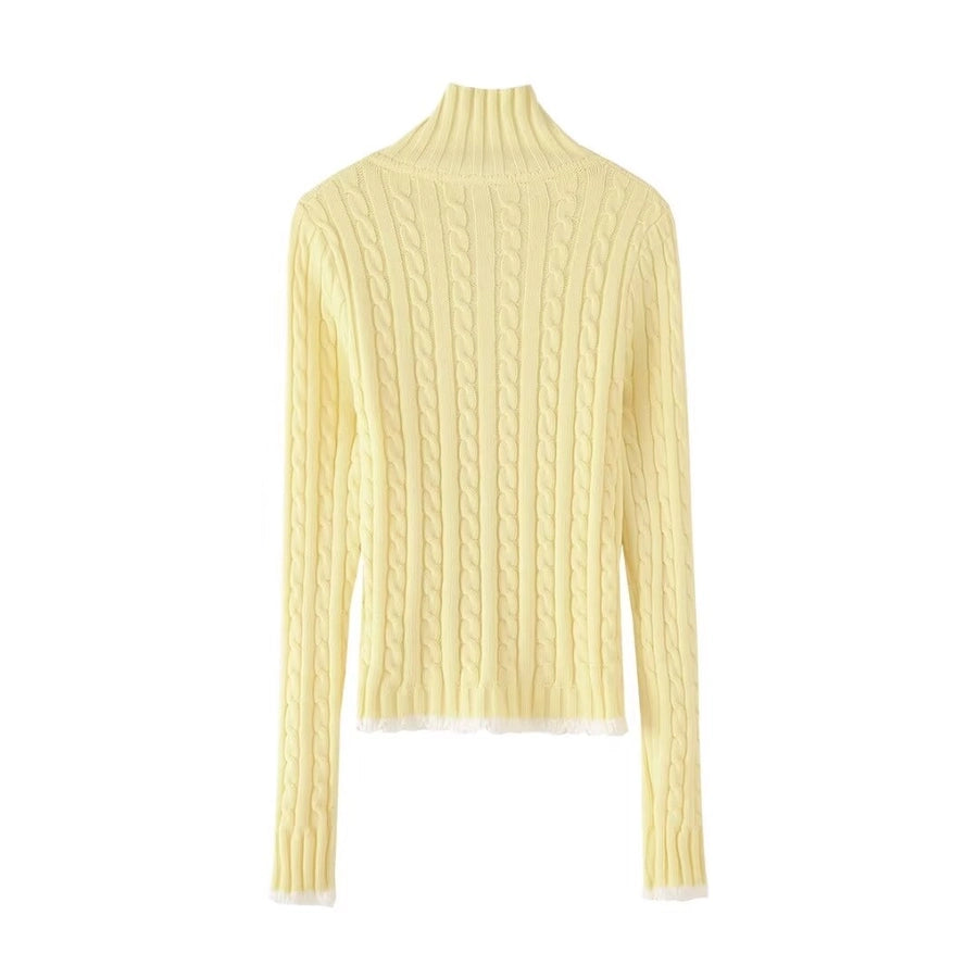 Women's Coat Long Sleeve Sweaters & Cardigans Elegant Stripe