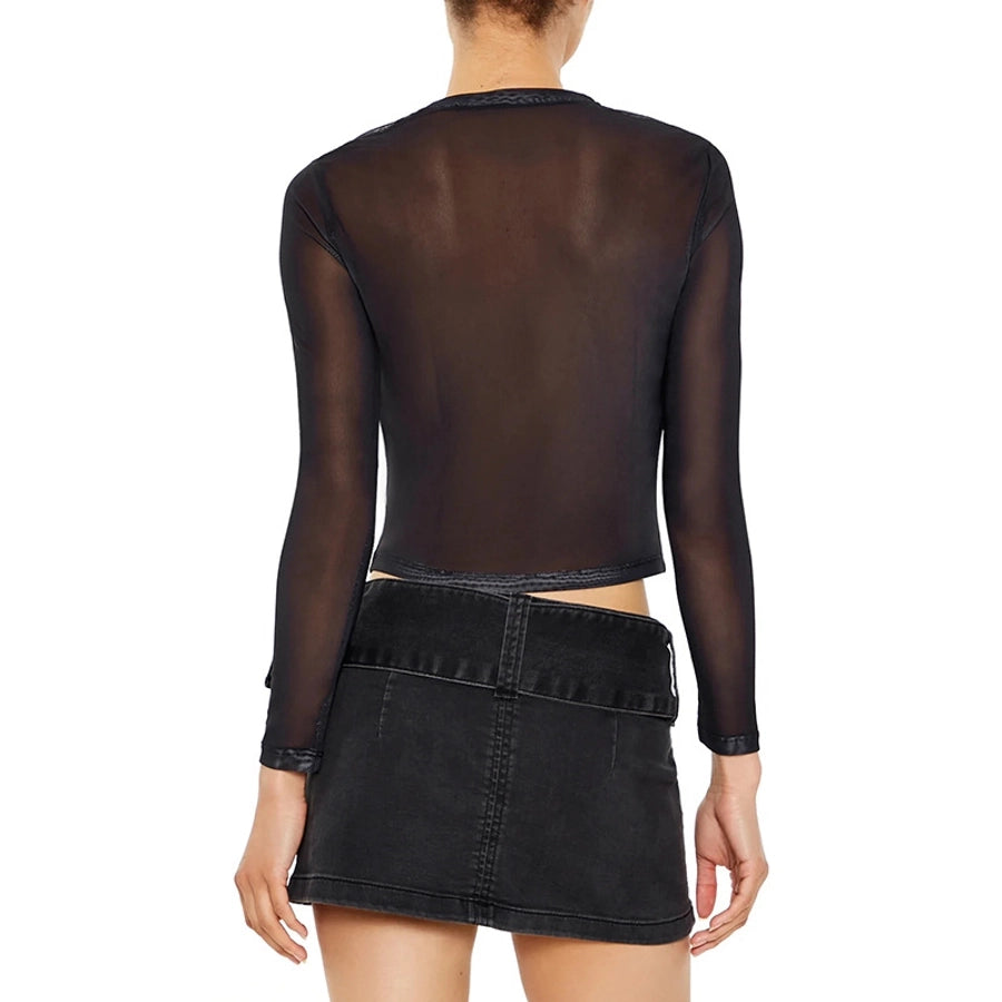 Women's T-shirt Long Sleeve T-Shirts Streetwear Lips Cherry