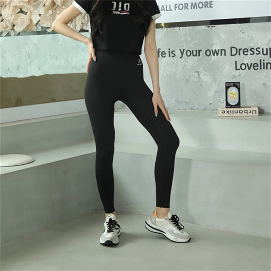 women's daily street simple style letter ankle-length shorts leggings